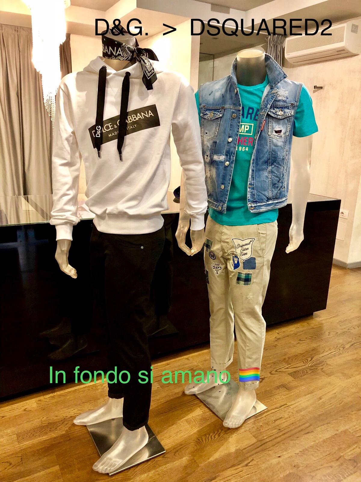 S/S ‘18 D&G 🏳️🌈DSQUARED2