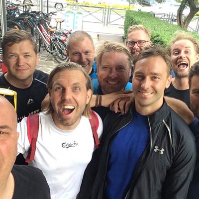 mandelli bike group from sweden Stolpe my friends torbole bike shop rental