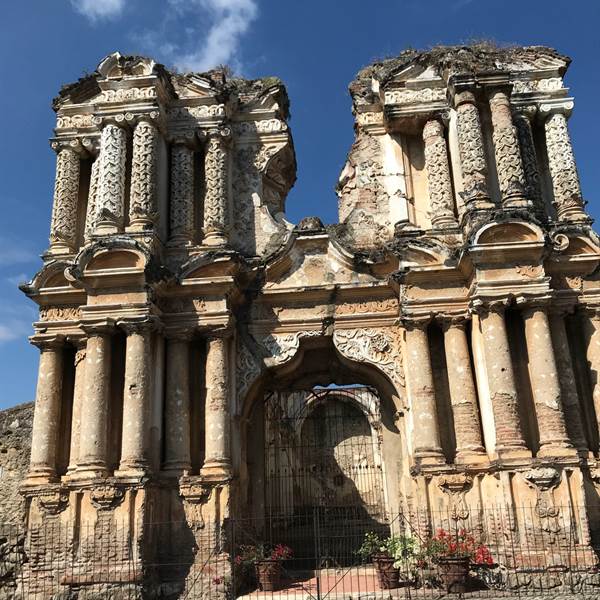 Guatemala & Messico | Iglesia Carmen - Antigua |