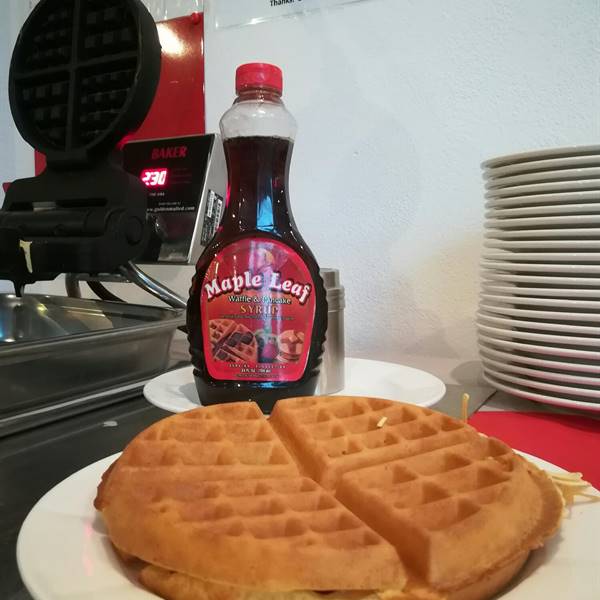 Cook by yourself a delicious waffle