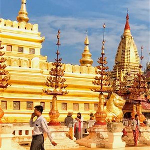 Myanmar  | Pagoda di Shwezigon di Nyaungu |