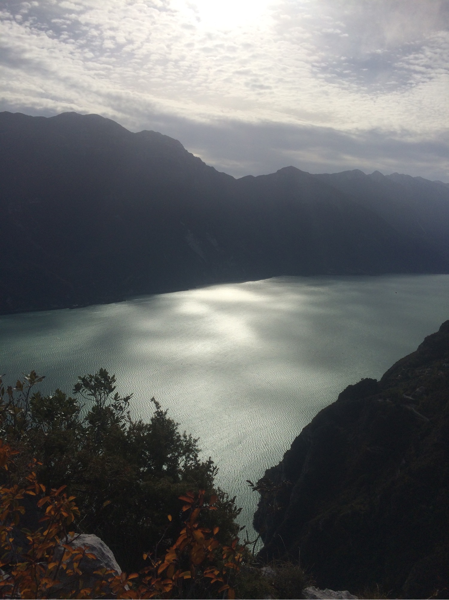 panorama da Cima Capi - via ferrata Susatti - Ledro
