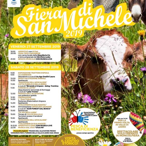 27 e 28 settembre Fiera di San Michele!