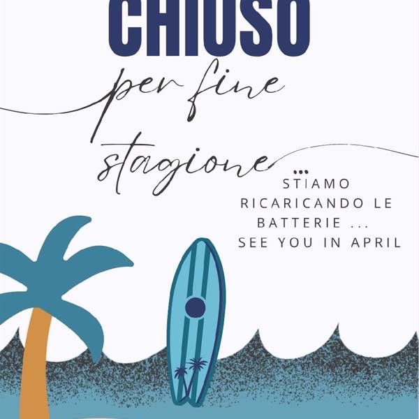 chiuso 30 settembre 26