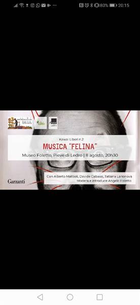 Musica 'Felina' Ledro