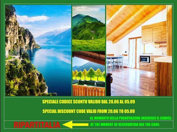 CODICE SCONTO PER LE TUE VACANZE DI ESTATE
