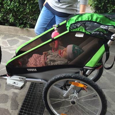 Chariot Cheetah 1 - Kinderwagen - Torbole Bike Shop - Fahrradverleih Gardasee - Verleih Gardasee