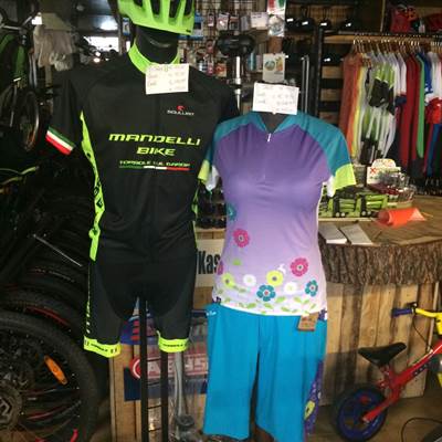 Bike wear - Fahrradverleih Gardasee - Bike rent - noleggio biciclette lago di Garda