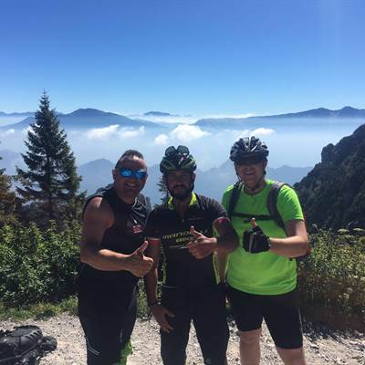 bike touren mit Michael tremalzo bike wear gardasee