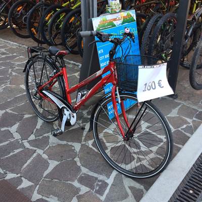 city bike a 160 euro bici usate dopo noleggio torbole fahrradverleih ausverkauf