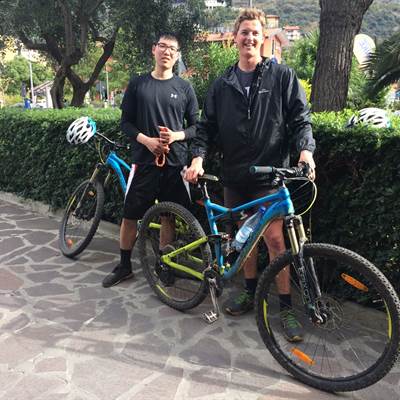 new zealand guest bike rent torbole lake garda