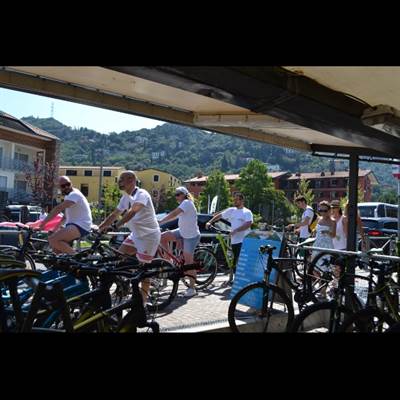 bike rent fahrradverleih torbole gardasee lago di garda abus vaude centurion thule  torbole