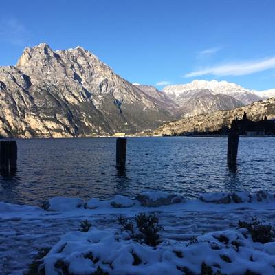 gradasee   lake garda rent a bike  torbole fahrradverleih  centurion vaude thule