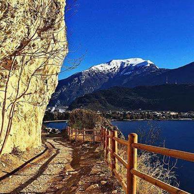 ponale bike tour lake garda  rent a bike centurion vaude thule abus