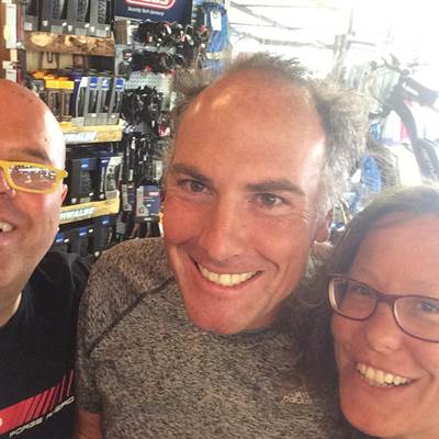 Familie Rudiger aus Schweinfurt gardasee bike wear torbole