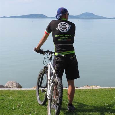 lago Balaton mein freund Andreas bike wear rent a bike gardasee