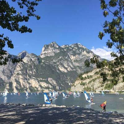 torbole rent a bike noleggio e-bike thule centurion riva del garda gardasee fahrradverleih