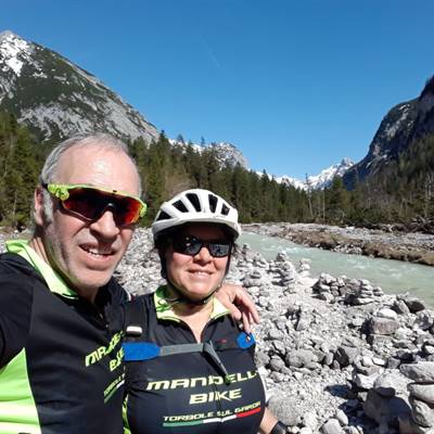 Robert und Baerbl aus Mittenwald  torbole bike shop