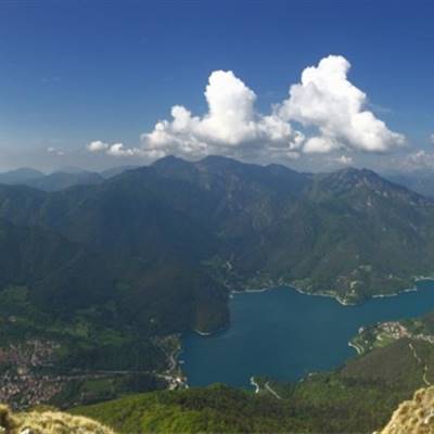 lago di Ledro - panorama da Cima Oro -