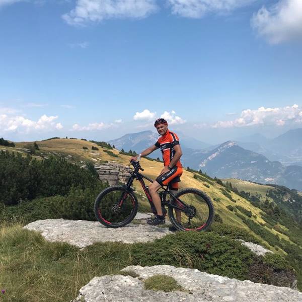 REINER  altissimo  monte baldo  gardasee rent a e-bike fahrradverleih