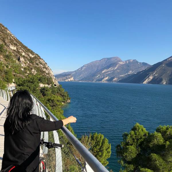 ciclabile di limone  bike rental torbole sul garda