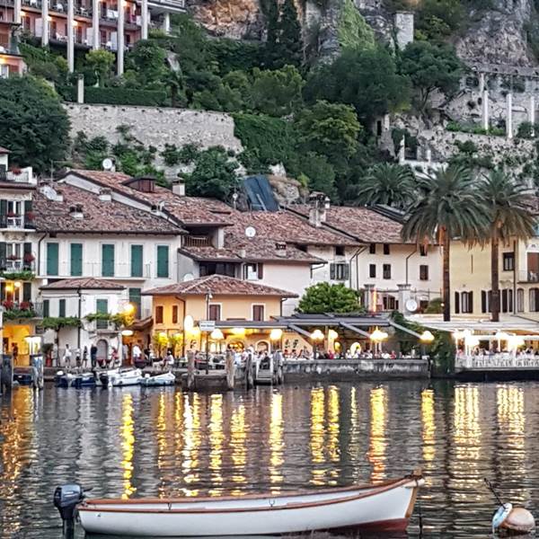 il centro storico di Limone