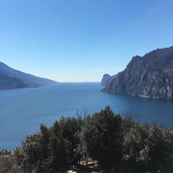 vista spettacolare dal Monte Brione