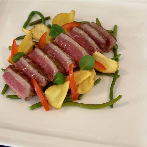 tagliata con verdurine