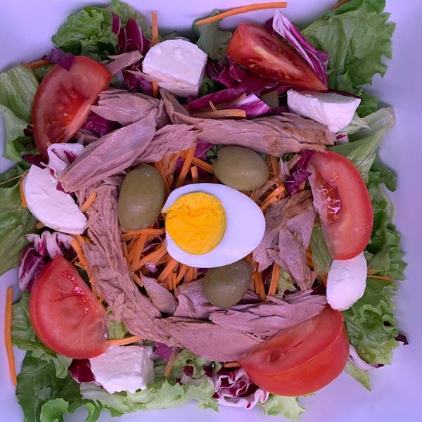 Con il caldo una bella insalatona è il top!