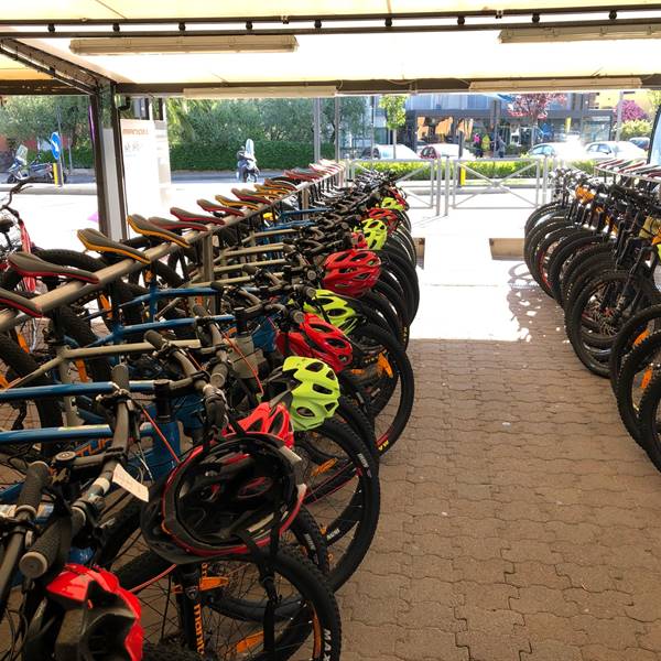 torbole bike shop bike tour  e-bike rental  fahrradverleih am gardasee