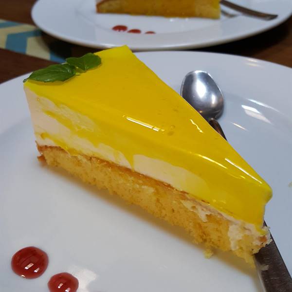 torta mousse al limone #kapuzinerriva #cake