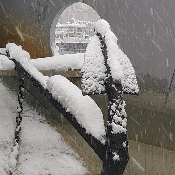 ... Riva del Garda con la neve!!