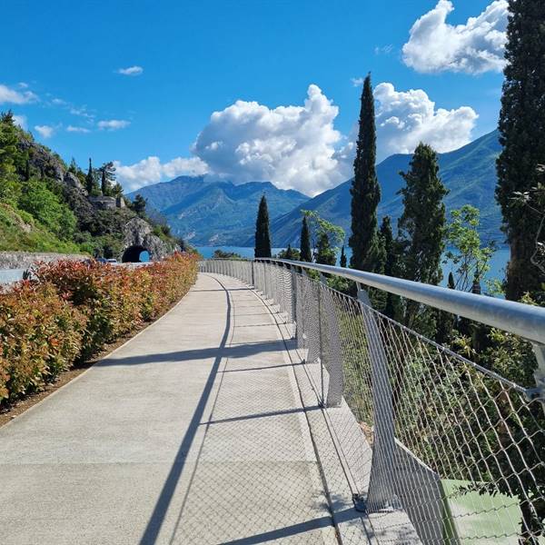 la ciclovia Limone sul garda