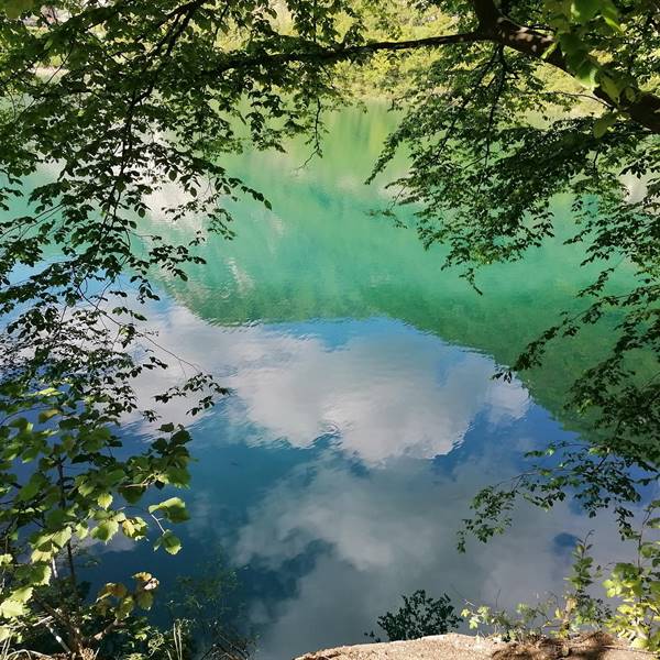 colori del lago di Tenno