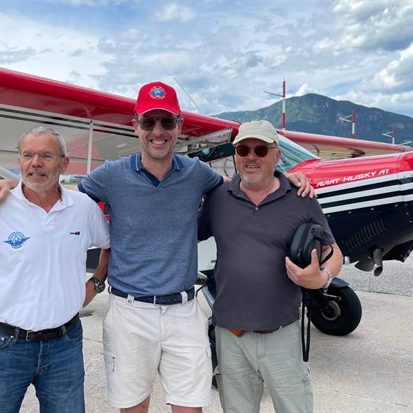 2 luglio 2021 - Un nuovo Pilota di Montagna: Frank con Nunzio e Thomas