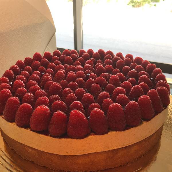 pistacchio lamponi tart