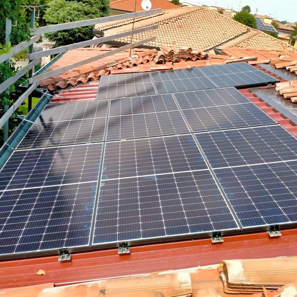 Impianti fotovoltaici - Lamiera grecata