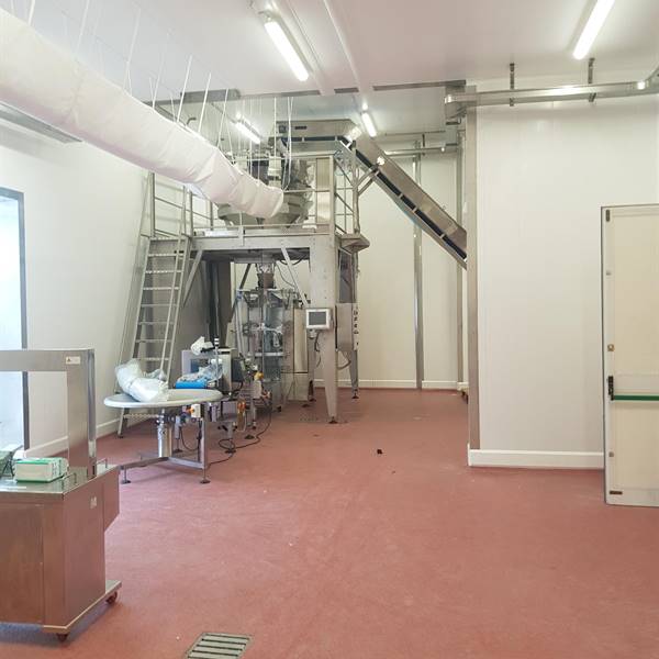 Impianti elettrici - Sala confezionamento ditta Ebal