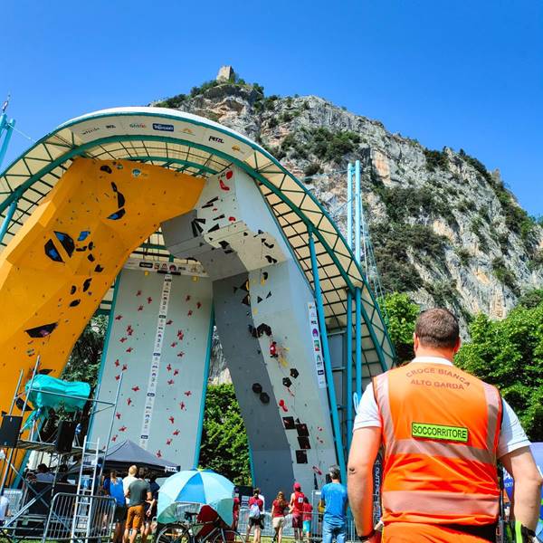 Assistenza Coppa Europa Arrampicata Sportiva, Arco