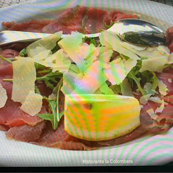 Carpaccio di carne salada cruda