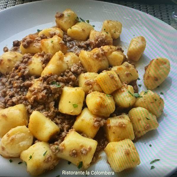 Gnocchi al ragù di carne