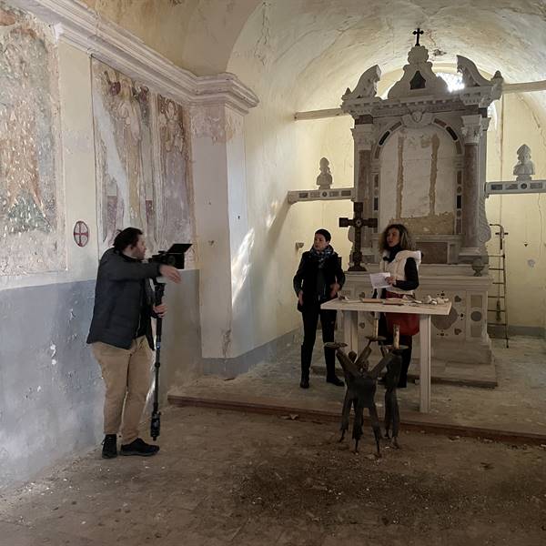 Chiesa della Maddalena - L'interno dell'antica chiesetta del XII° secolo