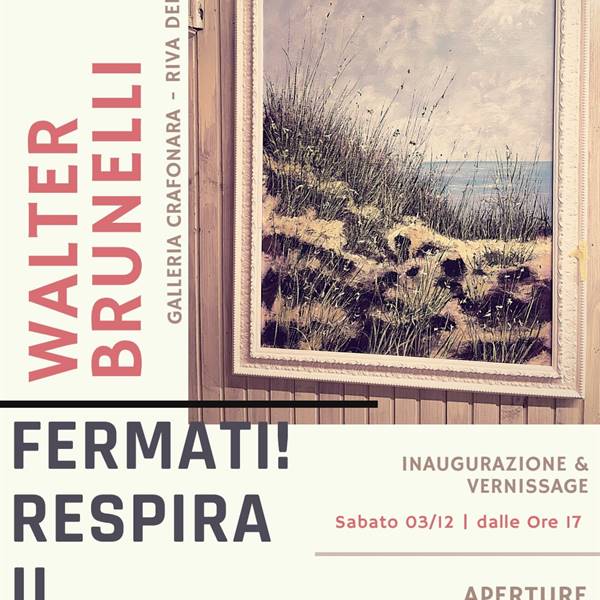 Fermati! Respira il verde - La locandina della mostra