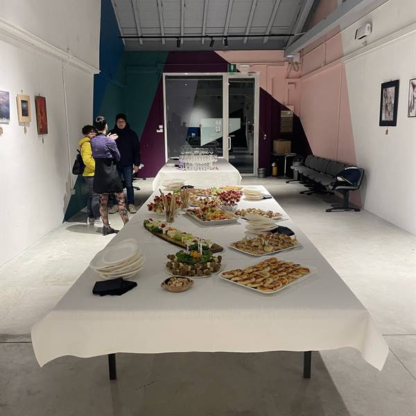 Inaugurazione venerdì 5 gennaio 2024 - Alcuni scatti della serata d'inaugurazione di BHb Gallery presso BHub Sala Corsi