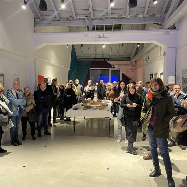 Inaugurazione venerdì 5 gennaio 2024 - Alcuni scatti della serata d'inaugurazione di BHb Gallery presso BHub Sala Corsi