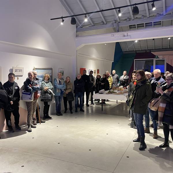 Inaugurazione venerdì 5 gennaio 2024 - Alcuni scatti della serata d'inaugurazione di BHb Gallery presso BHub Sala Corsi