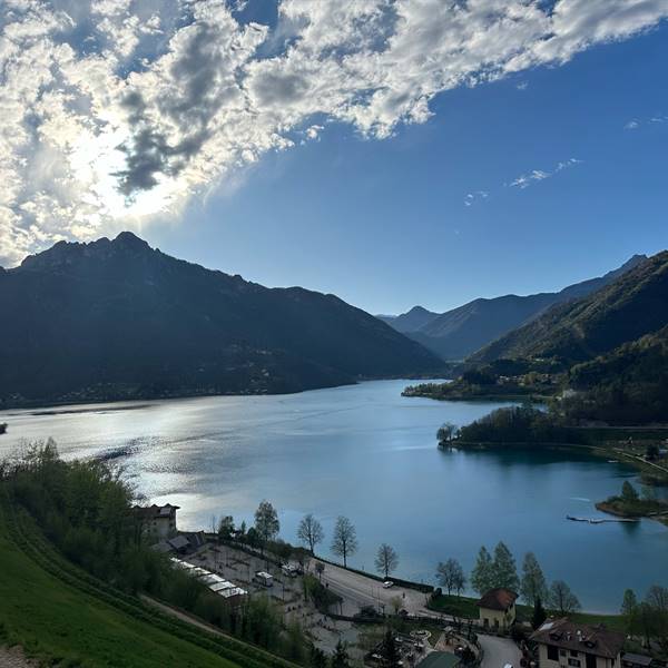 Gallery - vista spettacolare da Molina di Ledro