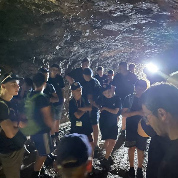 Allievi Vigili del Fuoco sul Monte Creino -