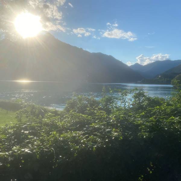 Bike tour to the Lago di Ledro - still beautiful but it’s getting colder