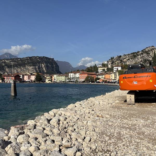 Gallery - Scavi Chiarani - Realizzazione Ciclovia del Garda Torbole 